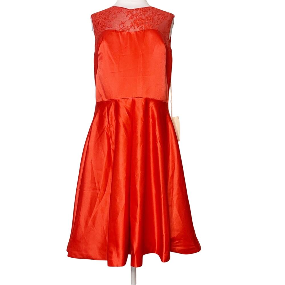 NWT Lan Ting Bride mother of the bride ruby dress